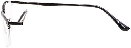 CessBlu 3 Pairs Half-rim Reading Glasses Design Reader Eyeglasses for Men Women Reading