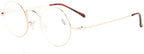 Eyekepper Readers Lightweight Round Metal Circle Reading Glasses