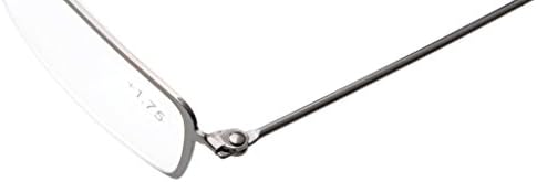 Eyekepper 5-Pack Stainless Steel Frame Half-Eye Style Reading Glasses Readers Gunmetal +1.75