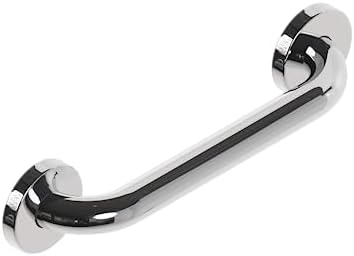 HealthCraft Products - Grab Bar 12 Inch - Bathroom and Shower Safety Hand Rail - Wall Mount Handicap Handle for Toilet or Bathtub - Stainless Steel Support Grab Bar for Seniors - Polished Chrome