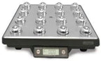 30102 Ultegra Roller Top Parcel Shipping Scale, 14" Length, 14" Width, 3.57" Height, 150 lbs Capacity