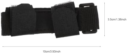 Healifty Adjustable Food Aid Glove for Disabled Elderly with Fixing Strap Comfortable Eating Aid for Arthritis Hand Tremors Compact 3.93 Inch