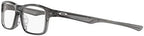 Oakley Unisex Ox8081 Plank 2.0 Rectangular Prescription Eyewear Frames