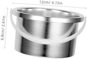 Wax Melting Pot Replacement Aluminum Inner Pot for Hair Removal Small Size Easy to Wax Machines