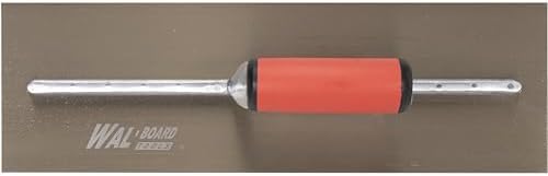 WALBOARD TOOLS 16 x 5 Inch Stainless Steel Plastering Trowel, Soft Handle, 046-016