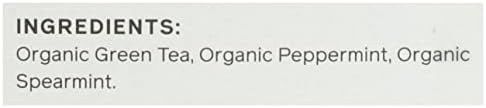 Allegro Tea, Organic Northwest Minty Green Tea Bags, 20 ct