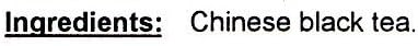 Mahamosa China Black Tea Loose Leaf (Looseleaf) - Keemun Hao Ya-A 2 oz