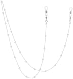 Eyeglass Chains Women Beaded Cute Glass Cord Frames Lanyard String Necklace Stylish Sunglasses Strap Prevent Loss