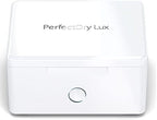 PerfectDry LUX | World's Fastest Hearing Aid Dryer, Dehumidifier Accessory | UV-C Ultraviolet Light Box Kit | Removes Sweat & Moisture from Hearing Aids, Wireless Earbuds, Ear Amplifiers