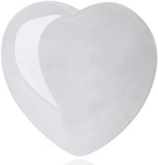 MAIBAOTA 60 mm Clear Quartz Crystal Large Heart Love Stone Healing Crystals Heart Stone for Women Natural Reiki Gemstone Polished Heart Shaped Rocks Meditation