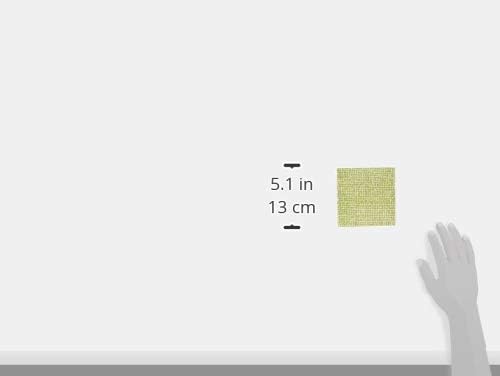 IHR Ideal Home Range Cocktail Napkins Marimekko Disposable 3-Ply Paper Party Napkin Pack, 5" x 5", Orkanen White/Green, 20-Count