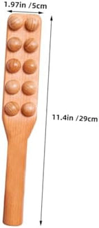 Wooden Massage Stick Trigger Point Tool Body Massager Hammer Gua Sha Tool Handheld Back Leg Massager