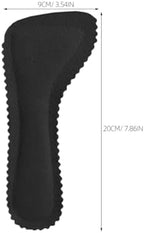 FRCOLOR High Heel Sole Pads 6 Pairs Self-Adhesive Pu 3/4 Breathable Foot Inserts Non-Slip Cushions Height Increasing Insoles for Women’s Dress Shoes Open Toe Sandals
