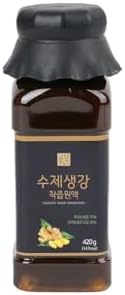 JEONGSEONSAWEE Korean Ginger Extract Concentrate 420g – Liquid Ginger Syrup for Tea, Cooking & Baking, Everyday Throat Support