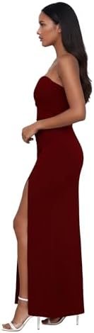 LightlyKiss Women's Bodycon Wedding Guest Dress Formal Cocktail Party Evening Gown