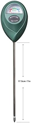 XLUX Soil Moisture Meter, Plant Water Monitor, Hygrometer Sensor for Gardening, Farming, Indoor and Outdoor Plants, No Batteries Required