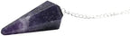 Amazing Gemstone Lepidolite Crystal Pendulum for Divination - Certified Dowsing Crystals, Healing Stones for Chakra Balancing, Meditation - Enhance Reiki Spiritual Growth