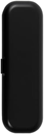 Toothbrush Travel Case Universal Toothbrush Holder Portable Storage Box, Hygienic Protective Cover for Travel & Home (Black)