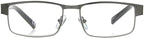 Foster Grant Men's Leo Square Reading Glasses