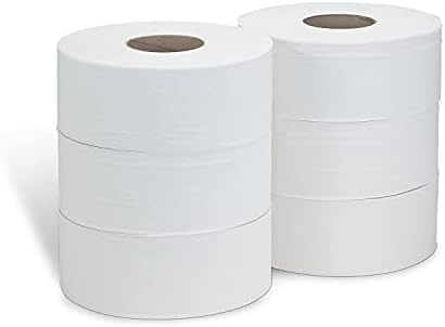 Coastwide Professional Recycled Jumbo Toilet Paper, 2-ply, White, 1000 ft./Roll, 6 Rolls/Case