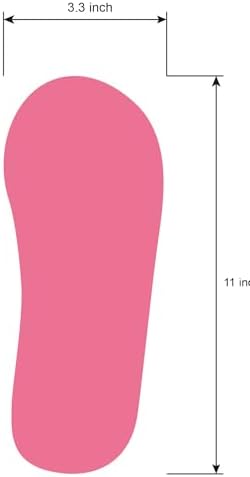 CHNELSS 30Pairs Professional Spray Tan Feet Pads - Disposable Foam Feet Protectors for Tanning Salon Hygienic & Comfortable Feet for Spray Tanning - Spray Tan Foot Covers for Tanning Tent(Pink)
