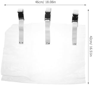 HOMSFOU Dental Chair Foot Cushion Pad Transparent Protective Cover with Elastic Bands Non-Slip Washable Dental Recliner Foot Mat Professional Chair Sleeve Accessory 18X16 Inches
