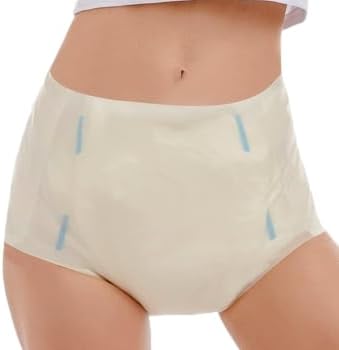 InControl - Transparent Seamless Latex Brief (Large - 33'' - 40'')