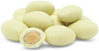 Gourmet White Chocolate Covered Almonds by Its Delish, 2 lbs Bulk | White Milk Chocolate Coated Almond Nuts, Kosher Dairy
