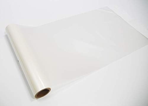KINGTOOL Hot Foil Paper, Hot Foil Roll Used with Hot Foil Pen (7.87 inch x197 inch (20cm x 5Meter), Shimmer Pearl White)