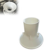Dishwasher Salt Funnel Compatible with Bosch and Other Standard Dishwashers | 95mm to 45mm Wide Top Opening and Narrow Spout for Mess-Free Filling | Replacement Salt Container Funnel