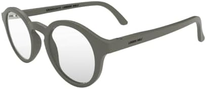 LONDON MOLE® Graduate reading glasses | Cool round panto shaped readers | Men’s Women’s Unisex | Spring hinges