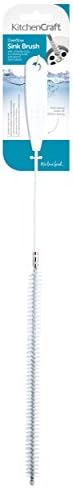 KitchenCraft Sink Cleaner Drain Wand, Nylon, 45.5 cm