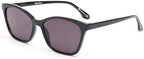 OPULIZE KAT Reading Sunglasses for Women Men, Cat-Eye Frame with Spring Hinges and Tinted UV400 Protection Lens, Black+1.50 (Pack of 1)