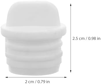 DECHOUS 2pcs Rubber Sealing Plug Mop Bucket Replacement Plug Mop Drain Basket Stopper Mop Bucket Rubber Stopper Leakproof Mop Plug Small Outlet Stopper Mop Pool to Rotate Drain Plug