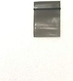 125125 (1.25"X1.25") Black Color Apple Brand Bags Mini Resealable Baggies, Case of 1,000