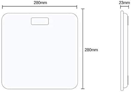 Body Fat Scale, Digital Electronic Smart Temperature and Humidity Measurement Weight Scale, Rechargeable USB