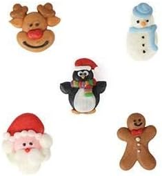 Christmas Friends Sugar Toppers - 20 Pack