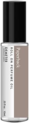 DEMETER Paperback Roll On Perfume Oil, 0.33 Oz, Long-Lasting