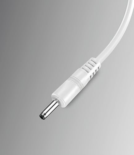 Qjin USB Charging Cord, DC Charger Cable for Aquasonic Icon, COSLUS C30 & Rtauys M5 Sonic Rechargeable Toothbrush - 2 Pack