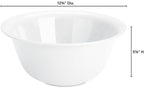 Sterilite Plastic Bowl 6 Qt