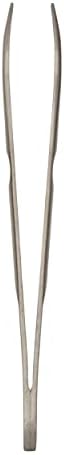 e.l.f. Slant Tweezer, Professional Quality Stainless Steel, Provides a Strong Grip, Removes Hairs Accurately, Shapes, Defines, Easy To Use, Ergonomically-Designed