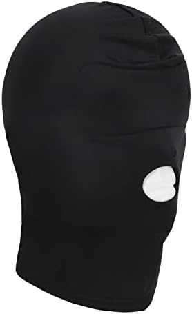Funny Elastic Head Masquerade Sex Balaclava Black Full Face Cover Sexy Sexual Head Mask Headwear Prank Costume