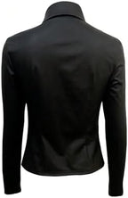 WDIRARA Women's Studded Faux Leather Button Down Tops Goth Punk Long Sleeve Blouse