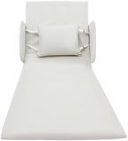 Electric Lifting Backrest with Armrests for Elderly Adjustable White Lift Bed Soft Cushion Capacity Easily Getting Up Pregnant Women Patient Handicap Back Lumbar Support 2-80° Angle 600W 110V