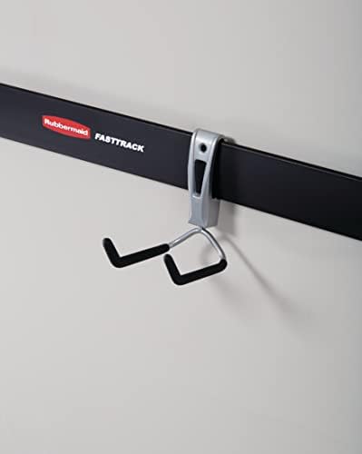Rubbermaid FastTrack Cord Hook Garage Organization and Storage Heavy Duty Storage for Coolers/Cords/Ropes/Hoses