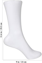 VOSAREA 2pcs Female Mannequin Feet Model Sock Display Stand for Jewelry Anklets Shoes and Stockings for Supermarket and Home Use