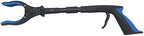 Grabber Reacher Tool 19" Aluminum Magnetic Claw with LED Light, Reacher Grabber Pickup Tool, Foldable Gripper Grabbers for Elderly Grab it Reaching Tool, Trash Grabbers Pickers, Blue, By Luxet 2-Pack
