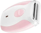 Sonew Rechargeable Hypoallergenic Hair Removal Epilator for Women Portable and Painless Electric Trimmer in Pink