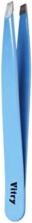 Vitry Professional Tweezers Bits Blue Bias 16 Units