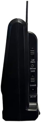 Smart Caregiver Central Monitoring Unit - Wireless Alert System for Elderly Care, Supports up to 40 Sensors, 300-ft Range, Ideal for Assisted Living & Home Use (Model 433-CMU)
